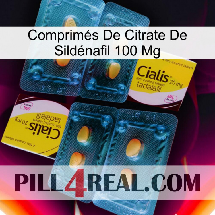 Comprimés De Citrate De Sildénafil 100 Mg cialis5